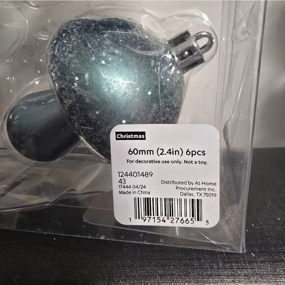 New Mushroom Shatterproof Christmas Ornament Bundle - Picture 3 of 6